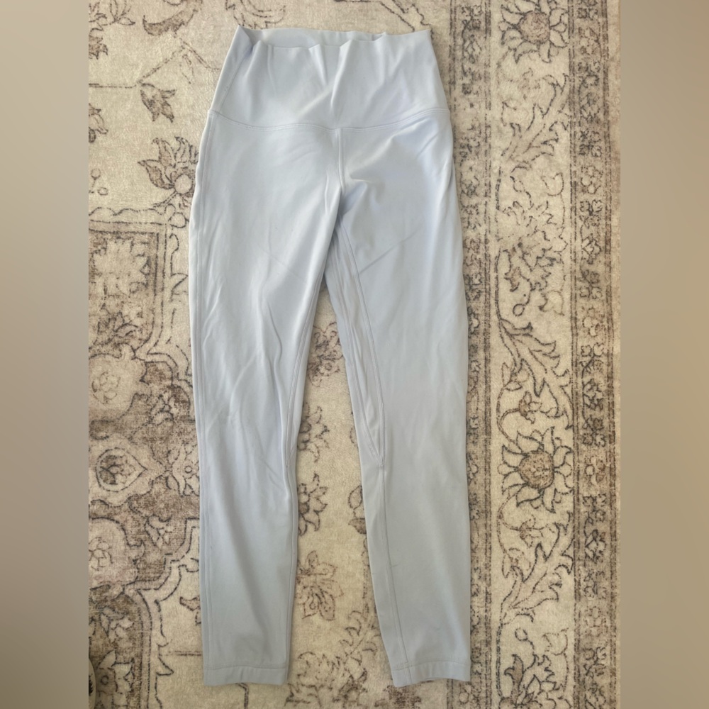 Lululemon Light Blue Wunder Under Leggings